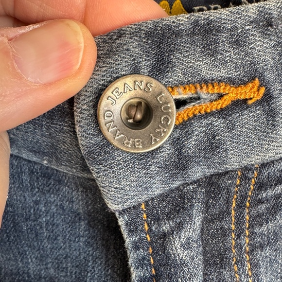 Lucky Brand Women's Sweet Jean Straight Medium Wash Denim Blue Jeans Size 4 / 27 - Picture 4 of 14